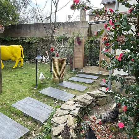 Maison Independante Cosy Avec Terrasse Privee - La Laiterie بيت ضيافة نانت