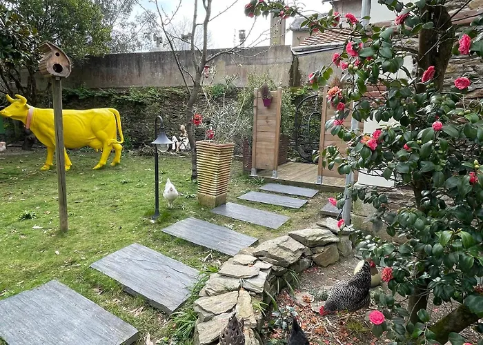 Maison Indépendante Cosy Avec Terrasse Privée - La Laiterie Maison d'hôtes Nantes