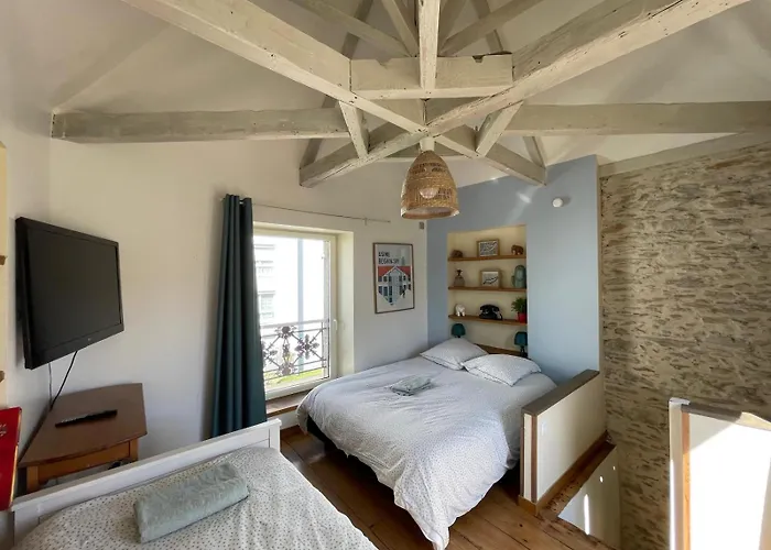 Maison Indépendante Cosy Avec Terrasse Privée - La Laiterie Maison d'hôtes Nantes