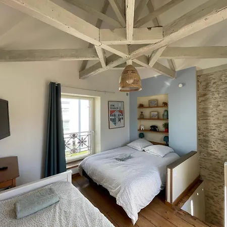 Maison Indépendante Cosy Avec Terrasse Privée - La Laiterie Maison d'hôtes Nantes