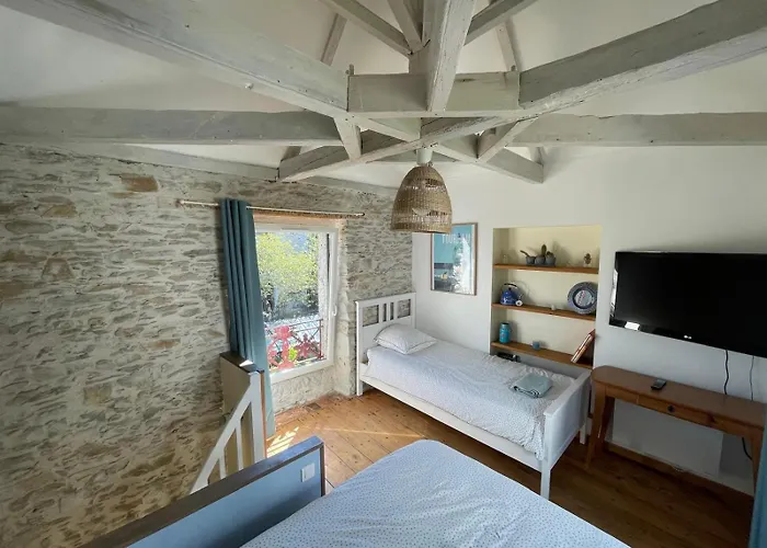 Maison d'hôtes Maison Indépendante Cosy Avec Terrasse Privée - La Laiterie Nantes